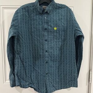 Cinch Boys Patterned Shirt 2X